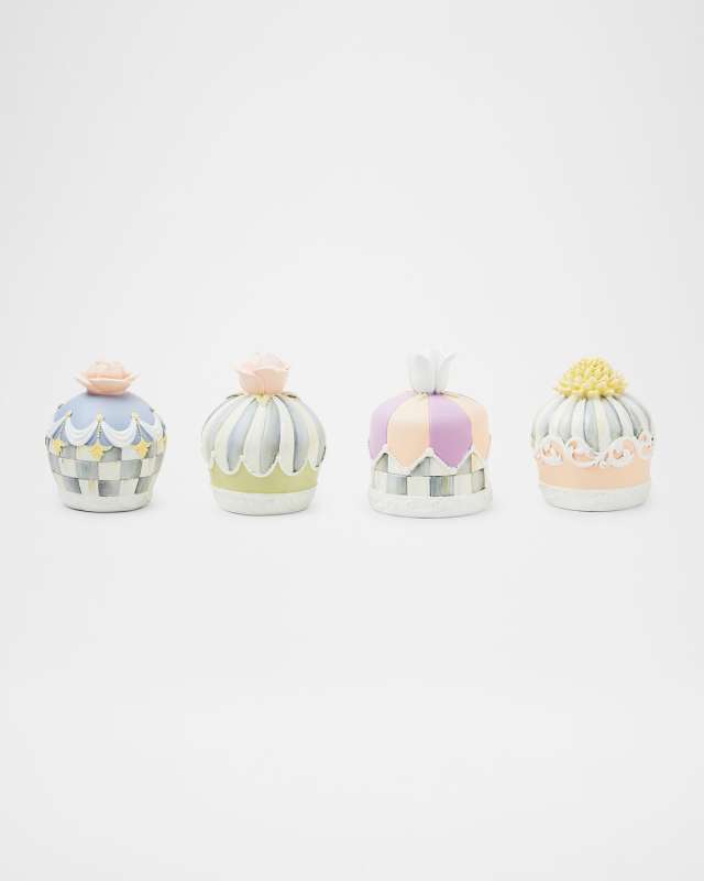 Cameo Petit Fours, Set of 4